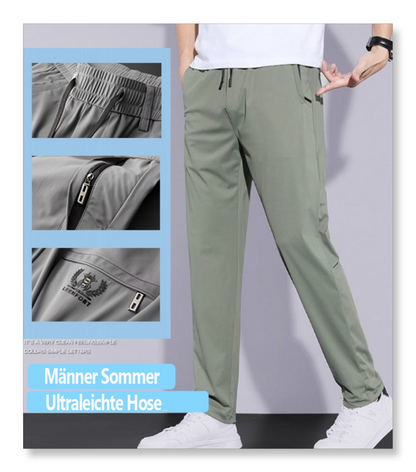 ✨2025 Sommer-Hot-Sale - 50% Rabatt✨Schnell trocknende Sommerhose aus Eis-Seidenstoff👖