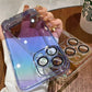 Light-colored Clear Lens Protection Case Cover For iPhone-5